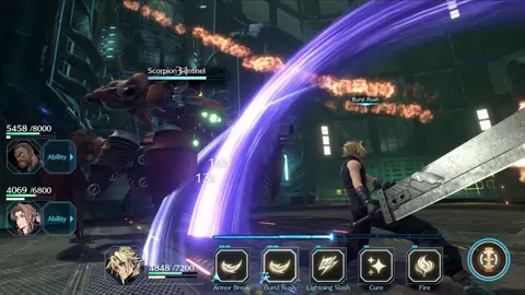 Captura de tela de Final Fantasy VII: Ever Crisis (3 de 4)