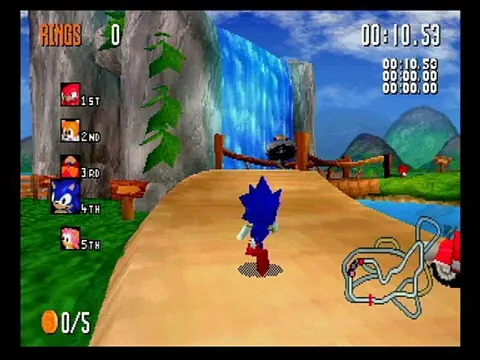 Captura de tela de Sonic R (2 de 3)