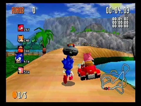 Captura de tela de Sonic R (1 de 3)
