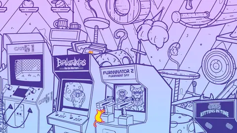 Captura de tela de An Arcade Full of Cats (3 de 4)