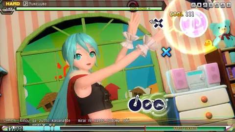Captura de tela de Hatsune Miku: Project Diva Future Tone (2 de 4)