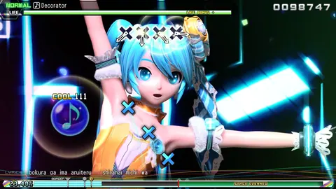 Captura de tela de Hatsune Miku: Project Diva Future Tone (4 de 4)
