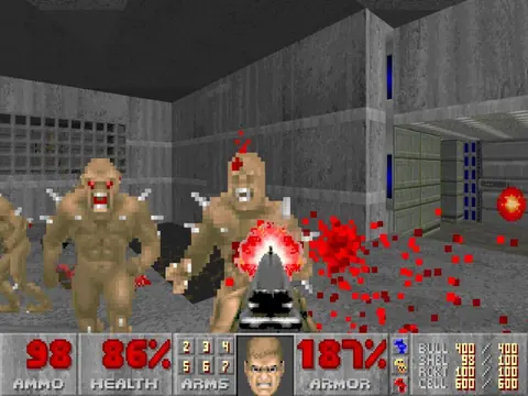 Captura de tela de Doom II: Hell on Earth (1 de 3)