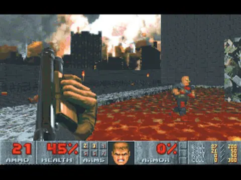 Captura de tela de Doom II: Hell on Earth (2 de 3)