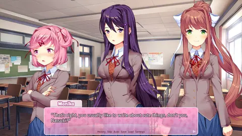 Captura de tela de Doki Doki Literature Club! (1 de 4)