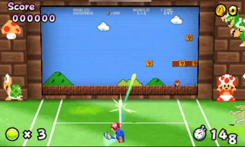 Captura de tela de Mario Tennis Open (1 de 4)