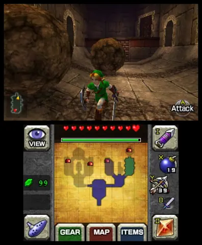 Captura de tela de The Legend of Zelda: Ocarina of Time 3D (4 de 4)
