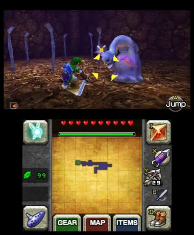 Captura de tela de The Legend of Zelda: Ocarina of Time 3D (1 de 4)