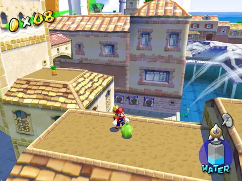 Captura de tela de Super Mario Sunshine (2 de 4)