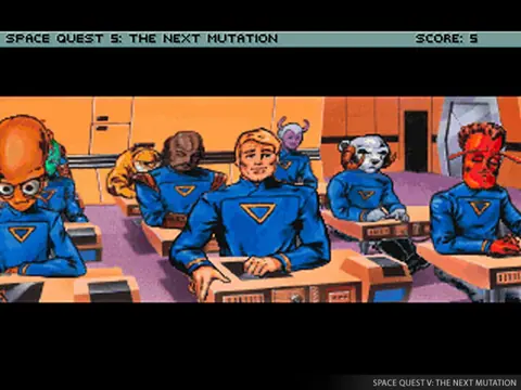 Captura de tela de Space Quest V: The Next Mutation (2 de 4)