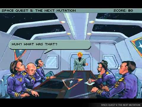 Captura de tela de Space Quest V: The Next Mutation (4 de 4)
