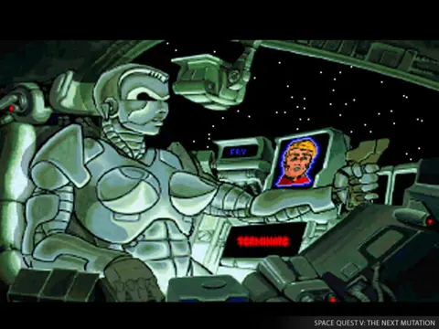 Captura de tela de Space Quest V: The Next Mutation (3 de 4)