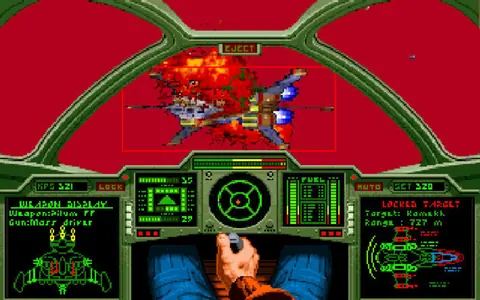 Captura de tela de Wing Commander II: Vengeance of the Kilrathi (3 de 4)