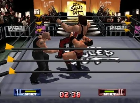 Captura de tela de WCW/nWo Revenge (2 de 3)