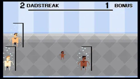 Captura de tela de Shower With Your Dad Simulator 2015: Do You Still Shower With Your Dad? (1 de 4)