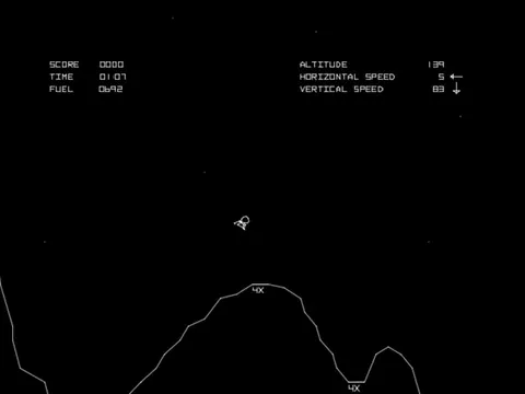 Captura de tela de Lunar Lander (1 de 4)