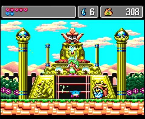 Captura de tela de Monster World IV (2 de 4)