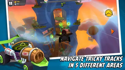 Captura de tela de Angry Birds Go! (2 de 4)