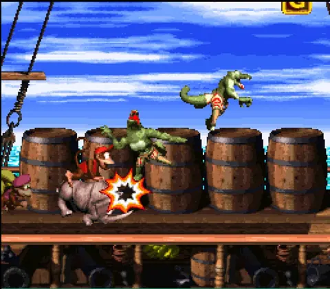 Captura de tela de Donkey Kong Country 2: Diddy's Kong Quest (2 de 4)