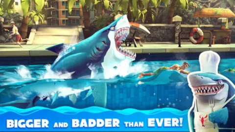 Captura de tela de Hungry Shark World (1 de 4)
