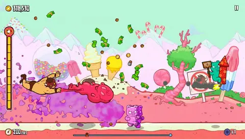 Captura de tela de Burrito Bison: Launcha Libre (1 de 4)
