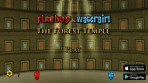 Captura de tela de Fireboy and Watergirl in the Forest Temple (2 de 4)