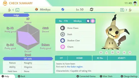 Captura de tela de Pokémon Home (3 de 4)