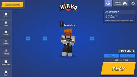 Captura de tela de Kirka.io (1 de 1)