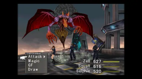 Captura de tela de Final Fantasy VIII (1 de 4)