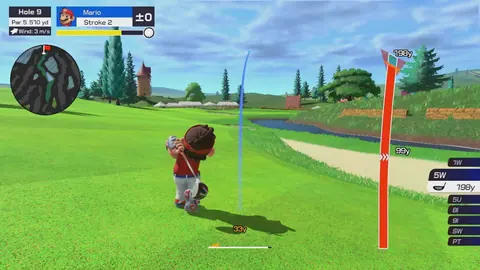 Captura de tela de Mario Golf: Super Rush (1 de 4)