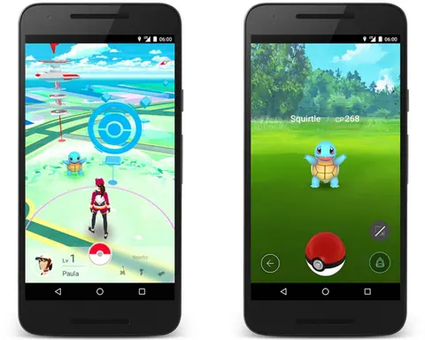 Captura de tela de Pokémon Go (3 de 4)
