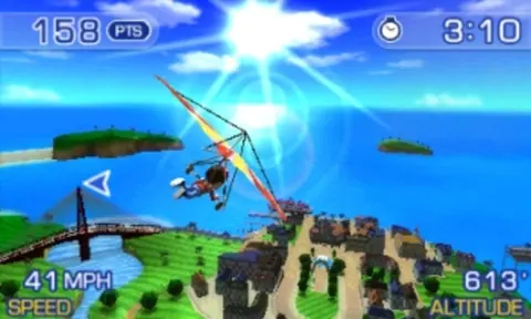 Captura de tela de Pilotwings Resort (4 de 4)