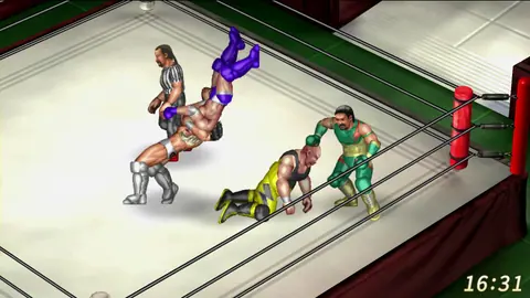 Captura de tela de Fire Pro Wrestling World (2 de 4)