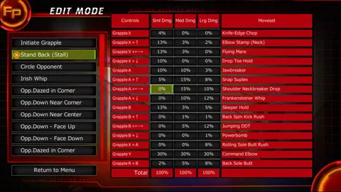 Captura de tela de Fire Pro Wrestling World (4 de 4)