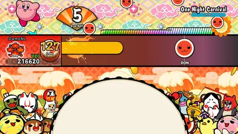 Captura de tela de Taiko no Tatsujin: Drum 'n' Fun! (3 de 4)