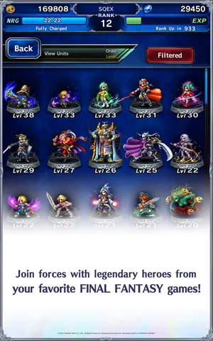 Captura de tela de Final Fantasy: Brave Exvius (3 de 4)