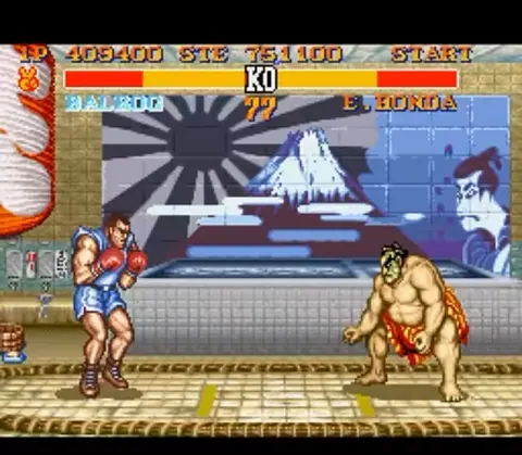 Captura de tela de Street Fighter II' Turbo: Hyper Fighting (2 de 3)