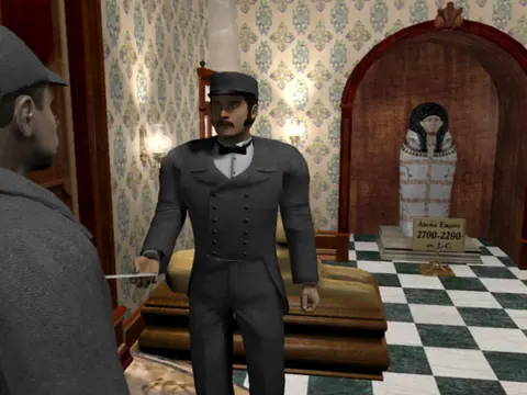 Captura de tela de Sherlock Holmes: The Mystery of the Mummy (3 de 4)