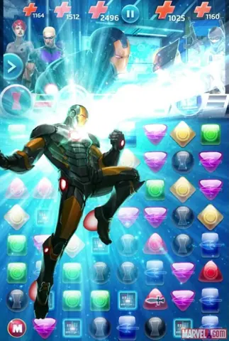 Captura de tela de Marvel Puzzle Quest (4 de 4)