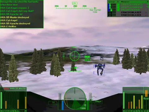Captura de tela de MechWarrior 4: Vengeance (3 de 4)