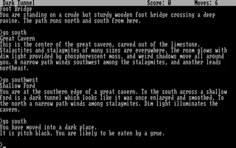 Captura de tela de Zork II: The Wizard of Frobozz (2 de 3)