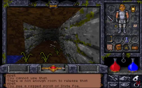 Captura de tela de Ultima Underworld II: Labyrinth of Worlds (1 de 3)
