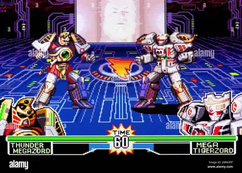 Captura de tela de Mighty Morphin Power Rangers: The Fighting Edition (1 de 1)