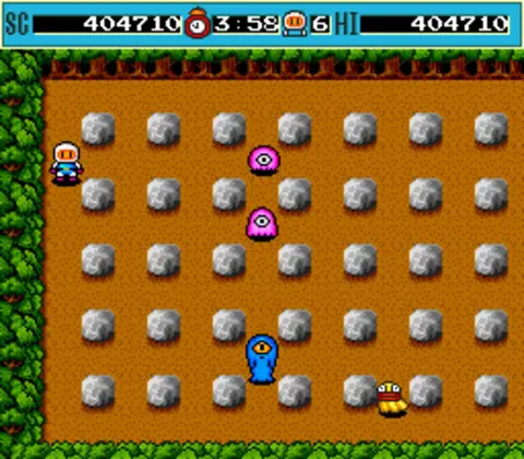 Captura de tela de Bomberman (3 de 3)