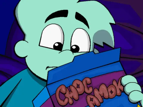 Captura de tela de Pajama Sam 3: You Are What You Eat From Your Head to Your Feet (1 de 4)