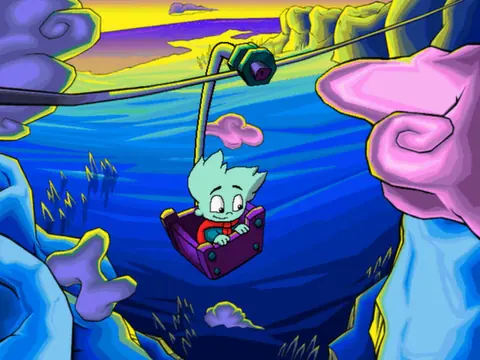 Captura de tela de Pajama Sam 3: You Are What You Eat From Your Head to Your Feet (2 de 4)