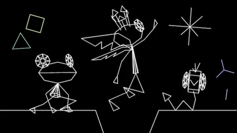 Captura de tela de Vib-Ribbon (2 de 2)