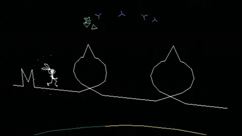 Captura de tela de Vib-Ribbon (1 de 2)