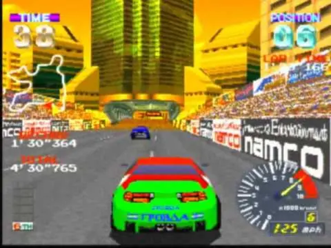 Captura de tela de Ridge Racer Revolution (2 de 2)