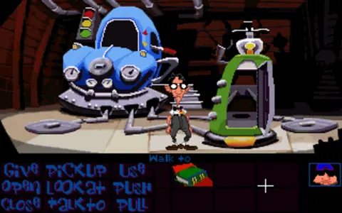 Captura de tela de Day of the Tentacle (1 de 4)